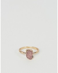 Asos Pack Of 5 Stone Etched Ring Pack