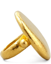 Gurhan Pebble 24k Gold Large Ring