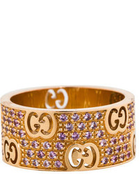Gucci Pink Sapphire Icon Star Dust Ring