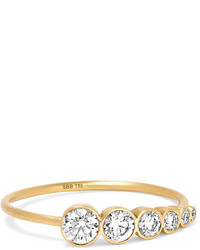 Sophie Bille Brahe Plein De Lune 14 Karat Gold Diamond Ring 54