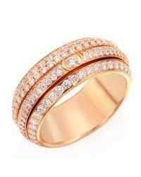 Piaget Possession Diamond 18k Rose Gold Ring