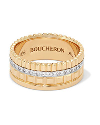Boucheron Quatre Radiant Edition Small 18 Karat Gold Diamond Ring