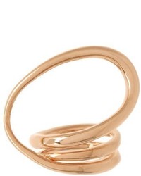 Charlotte Chesnais Round Trip Gold Plated Ring