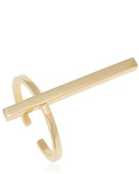 Schield Cross Brass Ring