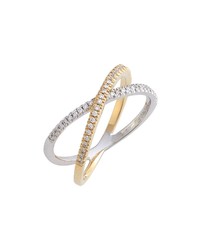 Bony Levy Stackable Crossover Diamond Ring