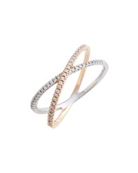 Bony Levy Stackable Crossover Diamond Ring