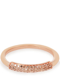 Monica Vinader Stellar Rose Gold Plated Diamond Ring