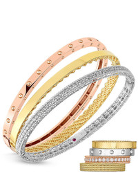 Roberto Coin Symphony Collection 18k Princess Diamond Band Ring