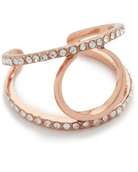 Luv Aj The Double Crescent Band Ring