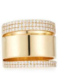 Lana Vanity Expose 14k Gold Diamond Ring Size 7