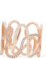 Repossi White Noise 18 Karat Rose Gold Diamond Ring