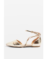 Topshop Albany Cross Strap Pointed Sandals