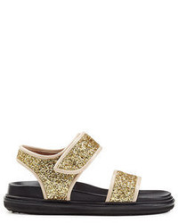 Marni Glitter Sandals