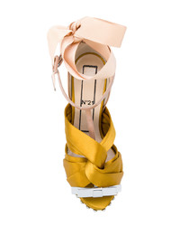 N°21 N21 Satin Twisted Knot Sandals