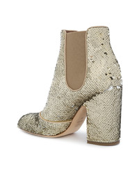 Laurence Dacade Mila Sequin Ankle Boots