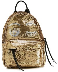 Gold Sequin Backpack