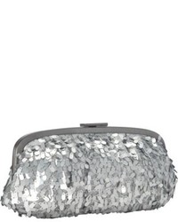 La Regale Fully Sequined Frame Clutch