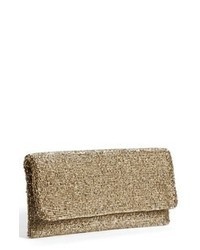 Moyna Beaded Clutch Antique Gold