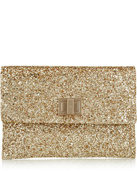 Anya Hindmarch Valorie Glitter Finished Clutch