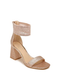 JEWEL BADGLEY MISCHKA Fennella Crystal Embellished Sandal