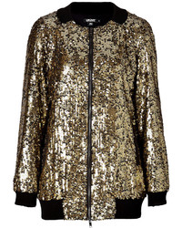 Gold Sequin Jacket Casual Outfits For Women (1 ideas & outfits) | Lookastic