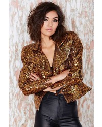 Nasty Gal Vintage Tina Sequin Jacket