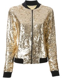 P.A.R.O.S.H. Sequin Bomber Jacket
