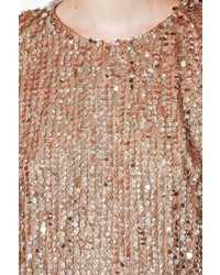 French Connection Moonbeamer Sequinned Top