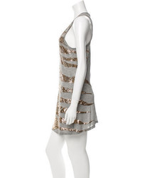 Roberto Cavalli Sequin Embellished Mini Dress