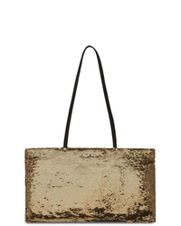 Gold Sequin Tote Bag