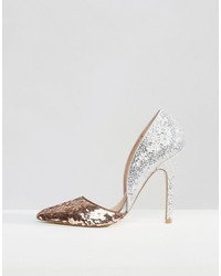 Miss KG Andi Metallic Two Part Heeled Shoes