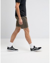 Asos Knitted Shorts In Metallic Yarn