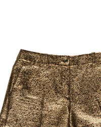 Michael Kors Michl Kors Metallic Mini Shorts