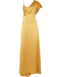 Gold Silk Dress
