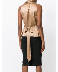 Styland V Neck Ruched Top