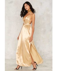 Nasty Gal After Party By Wanna Take My Place Maxi Dress
