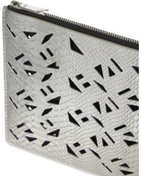 Kenzo Cut Out Leather Pouch