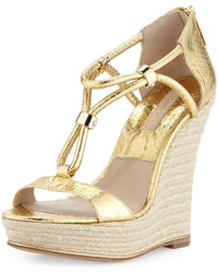 Women's Gold Wedge by MICHAEL Michael |