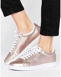 Lacoste Carnaby Evo Rose Gold Sneakers