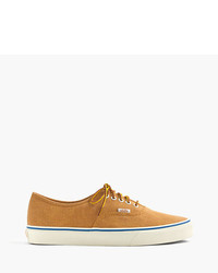 J.Crew Vans For Washed Canvas Authentic Sneakers