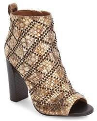 Gold Studded Leather Boots
