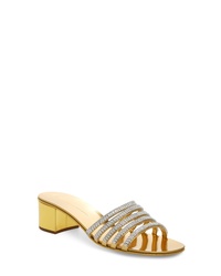 Giuseppe Zanotti Crystal Embellished Slide Sandal