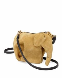 Loewe Elephant Suede Mini Bag Gold