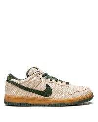 Nike Dunk Low Pro Sb Green Hemp Sneakers