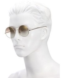 Kyme 49mm Round Mirror Sunglasses