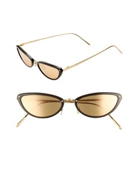 Linda Farrow 50mm Cat Eye Sunglasses
