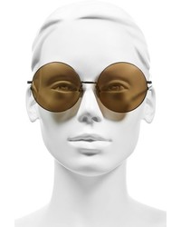 Linda Farrow 58mm Round Sunglasses