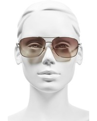 Marc Jacobs 59mm Aviator Sunglasses Gold