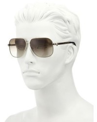 Alexander McQueen 63mm Navigator Sunglasses