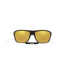 Oakley 64mm Polarized Oversize Rectangular Sunglasses